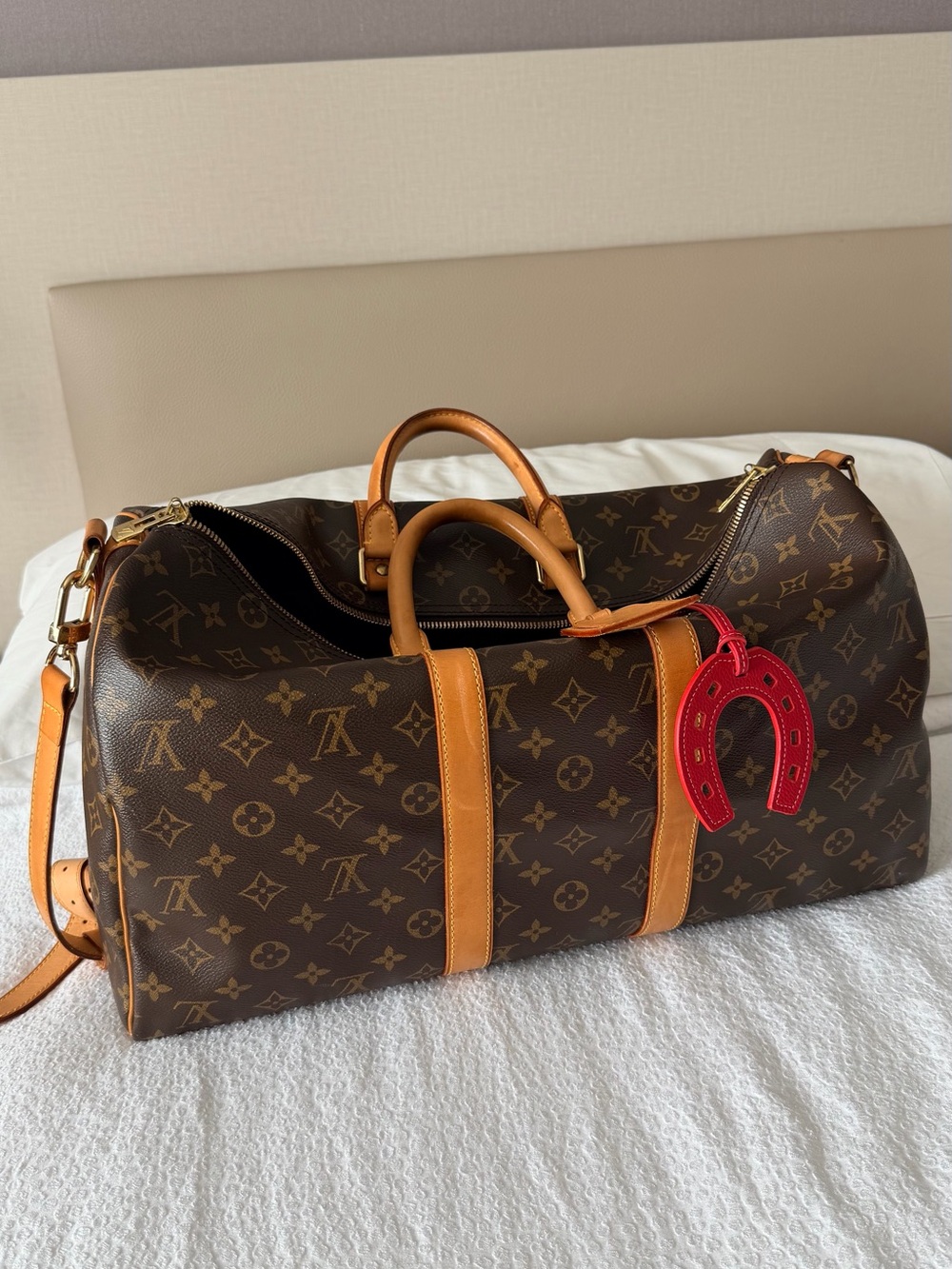 Louis Vuitton Keepall Bandoulière 45 - Picture 5 of 10